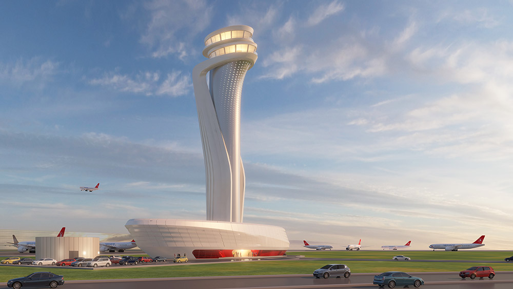 İstanbul Yeni Havalimanı Kontrol Kulesi