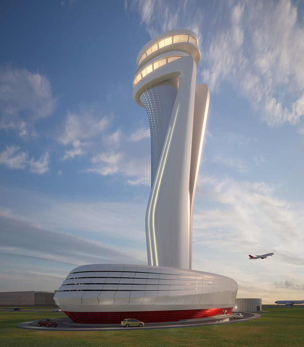 İstanbul Yeni Havalimanı Kontrol Kulesi